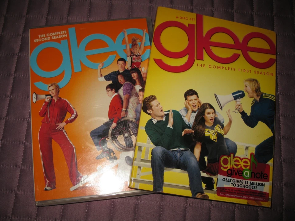 Glee the complete first & second seasons on standard DVD discs - Image 1 of 1