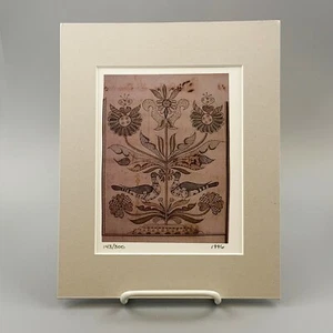 1996 Limited Edition Print Reproduction Ephrata Hymnal Zion Hill of Incense 143 - Picture 1 of 3