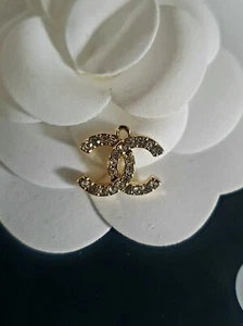 Ciondolo Chanel, largo 14 mm,Ciondolo Vintage, Ciondolo di lusso, Chanel buttons - Bild 1 von 3
