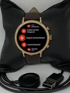 Fossil Gen 4 Authentic Digital Dial Smart Watch Custom Band FTW6015 CR165 - Picture 1 of 12