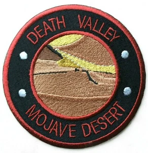 Death Valley Mojave Desert Patch (3,5") bestickt Bügelbild/Aufnähen Abzeichen... - Bild 1 von 7