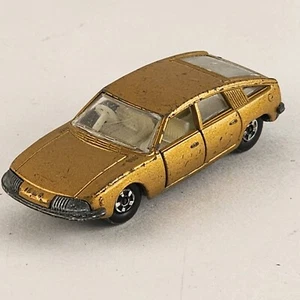 Matchbox Lesney Superfast 56 CAR BMC 1800 Pininfarina Gold 1969 Made in England - Picture 1 of 10