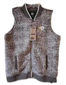 Philadelphia Phillies MLB Brown Women’s Sherpa Vest 47 Brand size Lg NWT ($110) - Picture 1 of 7