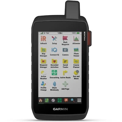 Garmin 010-02964-10 Montana 760i GPS Touchscreen Navigator w/InReach & Camera - Image 1 of 4