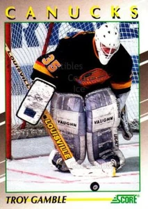 1991-92 Score Young Superstars #29 Troy Gamble - Picture 1 of 1