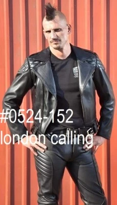 MALE PORTRAIT #0524-152 -london calling series- free shipping in usa - Image 1 of 2