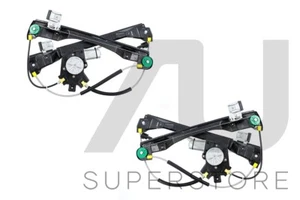 FRONT Pair LH+RH Window Regulator With 2 Pin Motor For Holden Commodore VE 06~13 - Picture 1 of 6