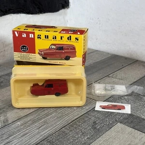 Vanguards Royal Mail Diecast Reliant Regal 3 Wheeled Red Van 1:43 VA22000 NEW - Imagen 1 de 14