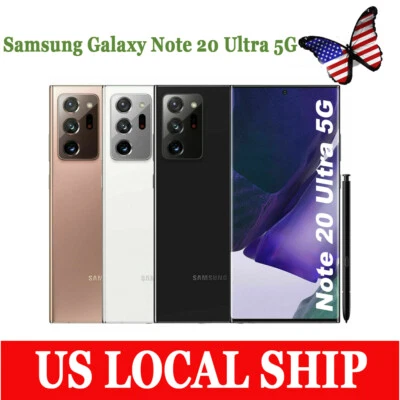 NEW-Sealed Samsung Galaxy Note 20 Ultra 5G N986U 128GB Unlocked Smartphone 12MP