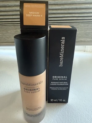 bareMinerals Original Pure Serum Foundation SPF 20 Medium Deep Warm 4 - Image 1 of 4