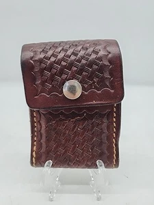 Soporte para balas de cuero Triple K de colección 106 A - mecanizado a mano con lazo para cinturón - Imagen 1 de 3