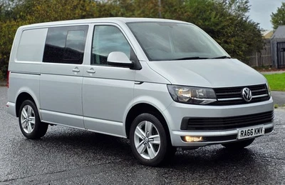 2017 66 Volkswagen Transporter Kombi Highline 2.0 BI TDI 204BHP BMT TWIN DOORS - Image 1 of 4