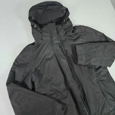 Gerry Womens Ski Winter Jacket Size L Black Removable Hood Fleece Lined - Image 1 of 4