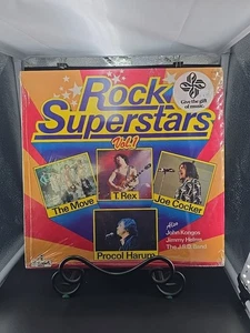 Rock Superstars U.K. Press 1974 LP PROCOL HARUM joe cocker T-REX NEW SEALED - Picture 1 of 3