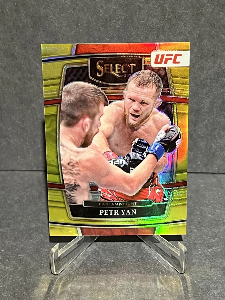 Petr Yan 2022 Select UFC Panini Level True Gold Concourse #10/10 Bookend - Image 1 of 2