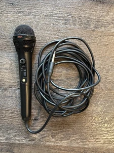 BSR Echo Microphone and 1/4" Stereo Plug Cable - Untested - Zdjęcie 1 z 4