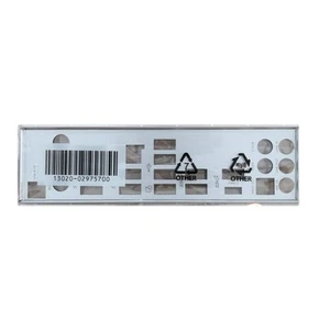 Backplate für ASUS PRIME X299-DELUX Mainboard IO Shield Plate i/o O Shield - Bild 1 von 1