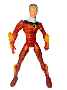 The Human Torch Action Figure 2004 Fantastic Four 4 Marvel Legends 6" - Bild 1 von 3