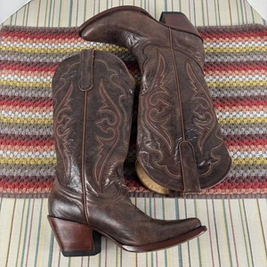 Botas de Vaquero Idyllwind Miranda Lambert Western para Mujer Talla 7 Cuero Marrón Alto - Imagen 1 de 18