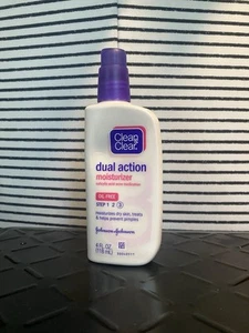 Clean & Clear Dual Action Moisturizer ORIGINAL FORMULA Oil Free Salicylic Acid - Picture 1 of 1