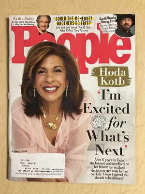 октябрь 2024 Обложка журнала People Hoda Kotb Аль Пачино + Гарт Брукс под огнем - Изображение 1 из 4