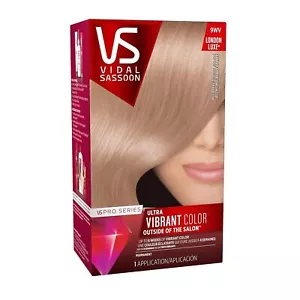 Vs Vidal Sassoon Pro Series Vibrant Hair Color 9WV Mulberry Street Blonde 2CT - Picture 1 of 4