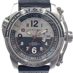 Hamilton H625150 Khaki Twilight GMT Date Self-winding Mechanical Wristwatch