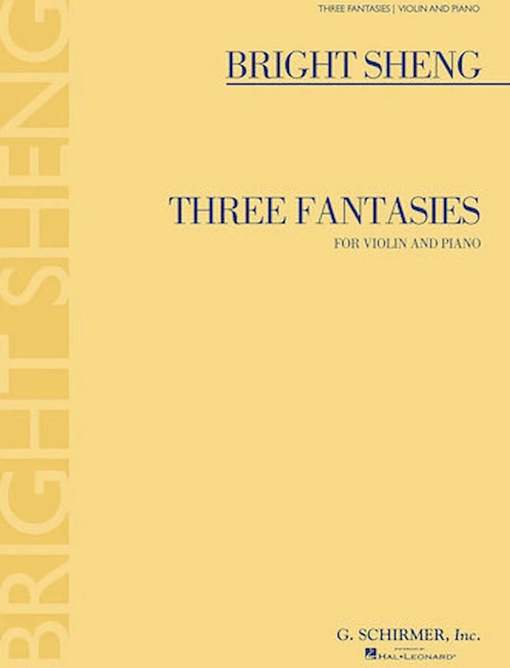 Three Fantasies - for Violin and Piano - Image 1 of 1
