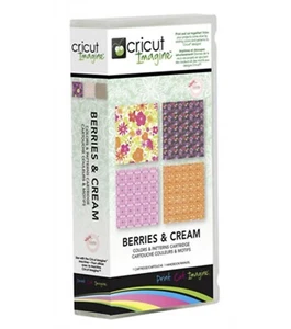 CRICUT IMAGINE- BERRIES & CREAM COLORS & PATTERNS CARTRIDGE - Picture 1 of 3