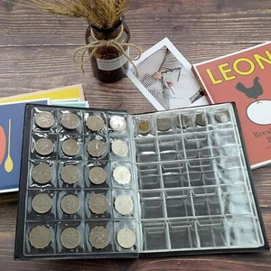 Münzenalbum Münzalbum Münzen Sammelalbum 250 Taschen 2 Euro Münzen Aufbewahrung - Bild 1 von 13