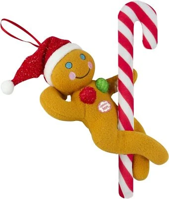 THE GAG Tekky Naughty Gingerbread Pole Dancer Tree Ornament – Fun, Dirty Holiday Decor!