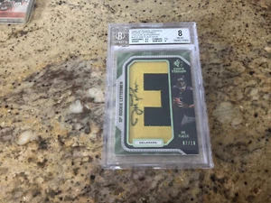 2008 SP ROOKIE THREADS JOE FLACCO LETTERMAN ROOKIE AUTO 7/16 BECKETT 8 - Picture 1 of 2