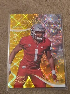 2023 Panini Prestige Daiyan Henley Gold Laser Rookie /75 RC #321