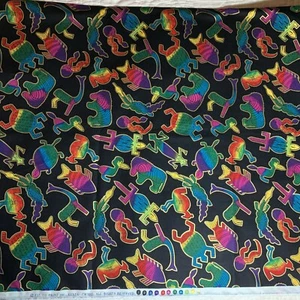 2 yardas aptas para imprimir Inc KENTA CM 1013 100 % algodón tribal africano 44" - Imagen 1 de 8