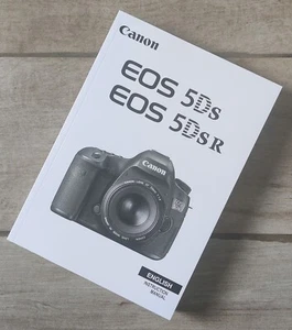 Canon EOS 5DS Colour Instruction Manual Printed Size A5 Professionally Bound - Picture 1 of 10