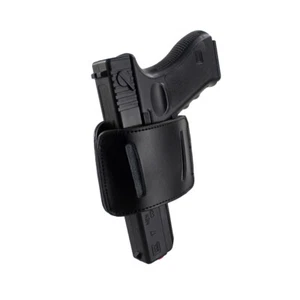 Ambidextrous Leather Concealed Carry Holster IWB OWB Holster Inside or Outside - Picture 1 of 12