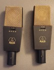 (2) AKG C 414 TLII B-ULS Large Diaphragm Condensor Mic Matching Set PROFESSIONAL