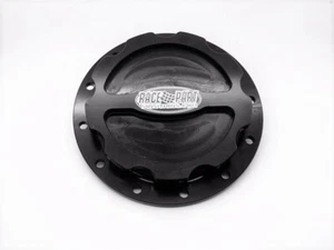 Billet Aluminum Fuel Cell / Fuel Surge Tank Cap 12 Bolt Base Black Anodized - Picture 1 of 3
