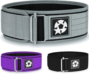 Weight Lifting Belt for Back Support - for Powerlifting, Weightlifting, Gym, (L) - Picture 1 of 13