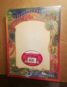 Lot of 2 Sonburn Holiday Papers 100 Sheets Each - Christmas Theme (Sealed New) - Picture 1 of 5