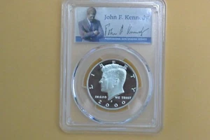 2000-S Silver Kennedy Half Dollar 50c PCGS PR70 DCAM - Picture 1 of 4