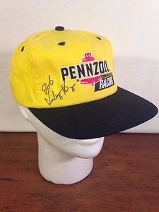 NASCAR Pennzoil Hombre Firmado Carreras Camionero Gorra Ajustable Sombrero - Imagen 1 de 9