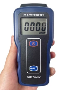 UV Power Meter Solar Irradiance Intensity Meter with Range 1 to 19999 uW/cm² - Picture 1 of 12