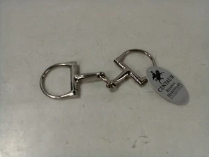 Centaur Riding Hardware SS Hunter Dee Ring Snaffle Bits 4.75", 453042SS - Picture 1 of 6