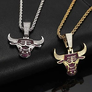 Chicago Bulls Necklace - Picture 1 of 4