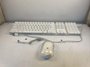 Klawiatura Apple A1048 i mysz Apple M5769 *PRZETESTOWANE* - Zdjęcie 1 z 10