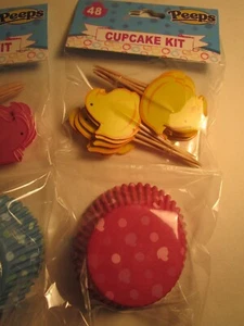 PEEPS Easter Cupcake Kit 48 Liners $6Sh - Picture 1 of 1