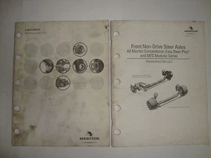 Meritor Lubrication Maintenance Manual & Front Non-Drive Steer Axles Books - Bild 1 von 8