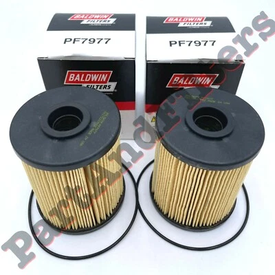 PF7977 FILTRO DE COMBUSTIBLE DIÉSEL BALDWIN DODGE RAM 5.9 2003 - 2010 (PAQUETE DE 2) Foto 1 de 2