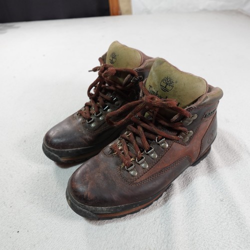 Timberland Stivali Donna 9 5 Marrone Euro Escursionismo Pelle Scarpa da Escursionismo Outdoor 95310